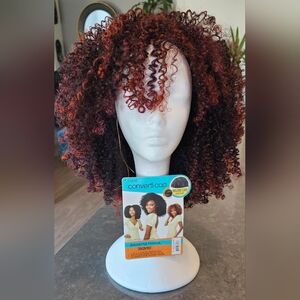 Outre Converticap Synthetic Wig, Style: Bahama Mama, Color:Dragonfruit, NWT